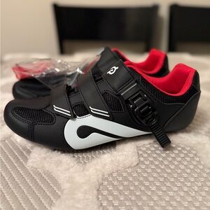 New Mens Peloton Black Athletic Fitness Indoor Cycling Shoes Size 10